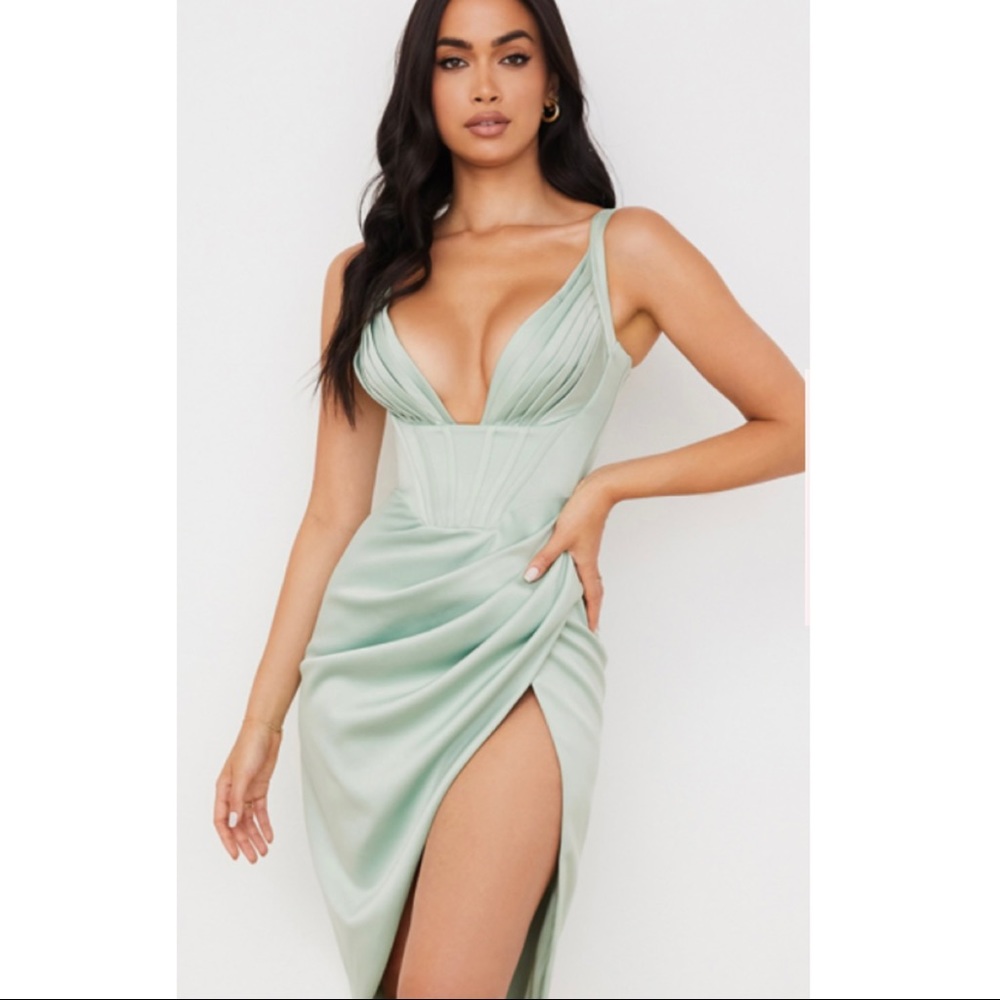 House of cb dress size small.